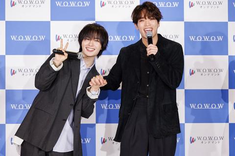 大西流星と原嘉孝が本番直前に「恋人つなぎ」！？「横浜ネイバーズ Season2」舞台裏の意外な素顔