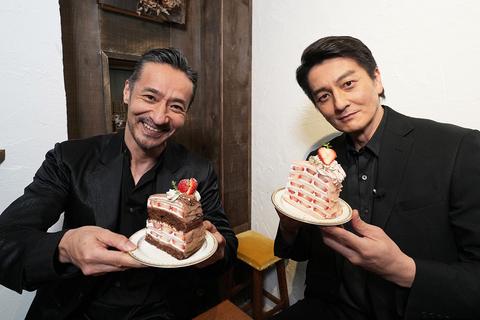 「日本統一」コンビがスイーツ店にカチコミ！本宮泰風＆山口祥行が語る絶品甘味の衝撃