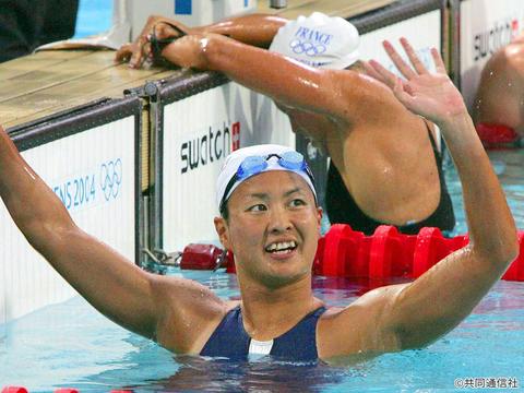 五輪競泳自由形初の日本人女王 柴田亜衣。「慌てず、焦らず、諦めず」【二宮清純】