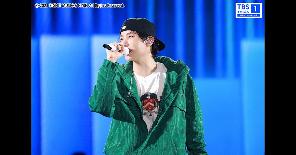 BTS J-HOPE とファン4万人が泣いた！初のワールドツアー日本公演をTV初