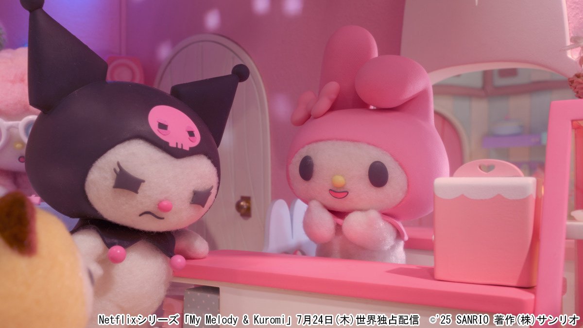 マイメロディ＆クロミの新たな物語、LE SSERAFIMの主題歌も話題「My Melody & Kuromi」の見どころ！
